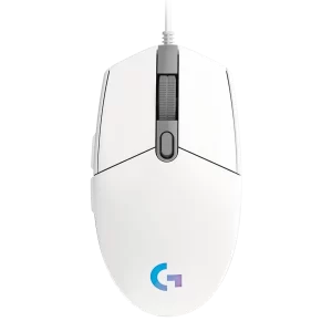 Mouse Logitech G203 LIGHTSYNC (Blanco)